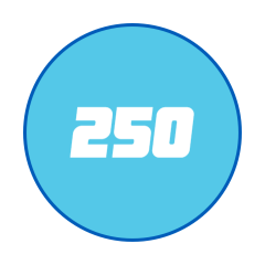 250 cancer cases each year